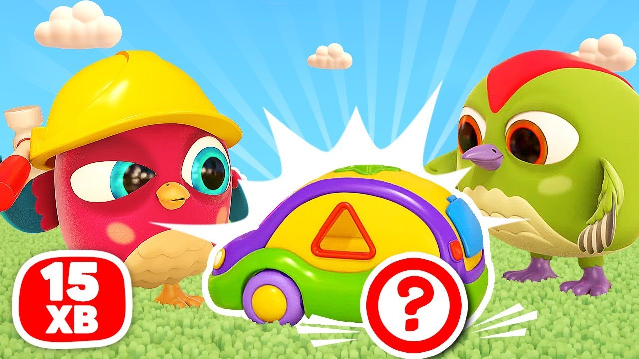 Совеня Хоп Хоп і Дятлик Тук Тук грають з машинками! 🚗🦉