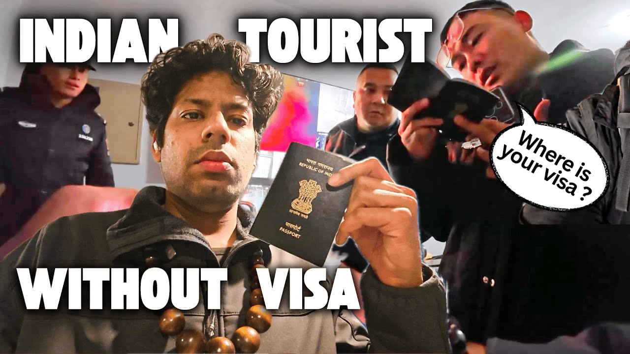 Indian Tourist Caught Without Visa in China 🇨🇳
