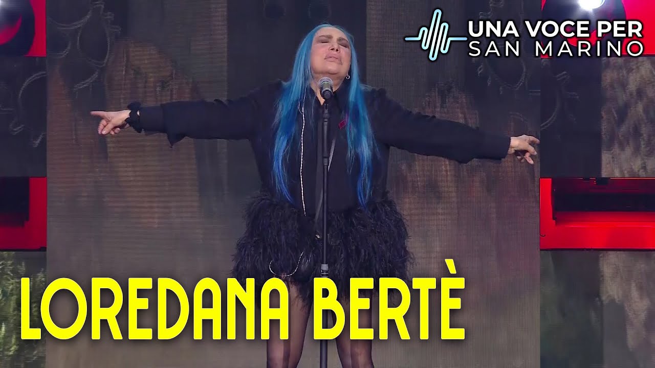 LOREDANA BERTÈ - Pazza - Una Voce per San Marino 2024