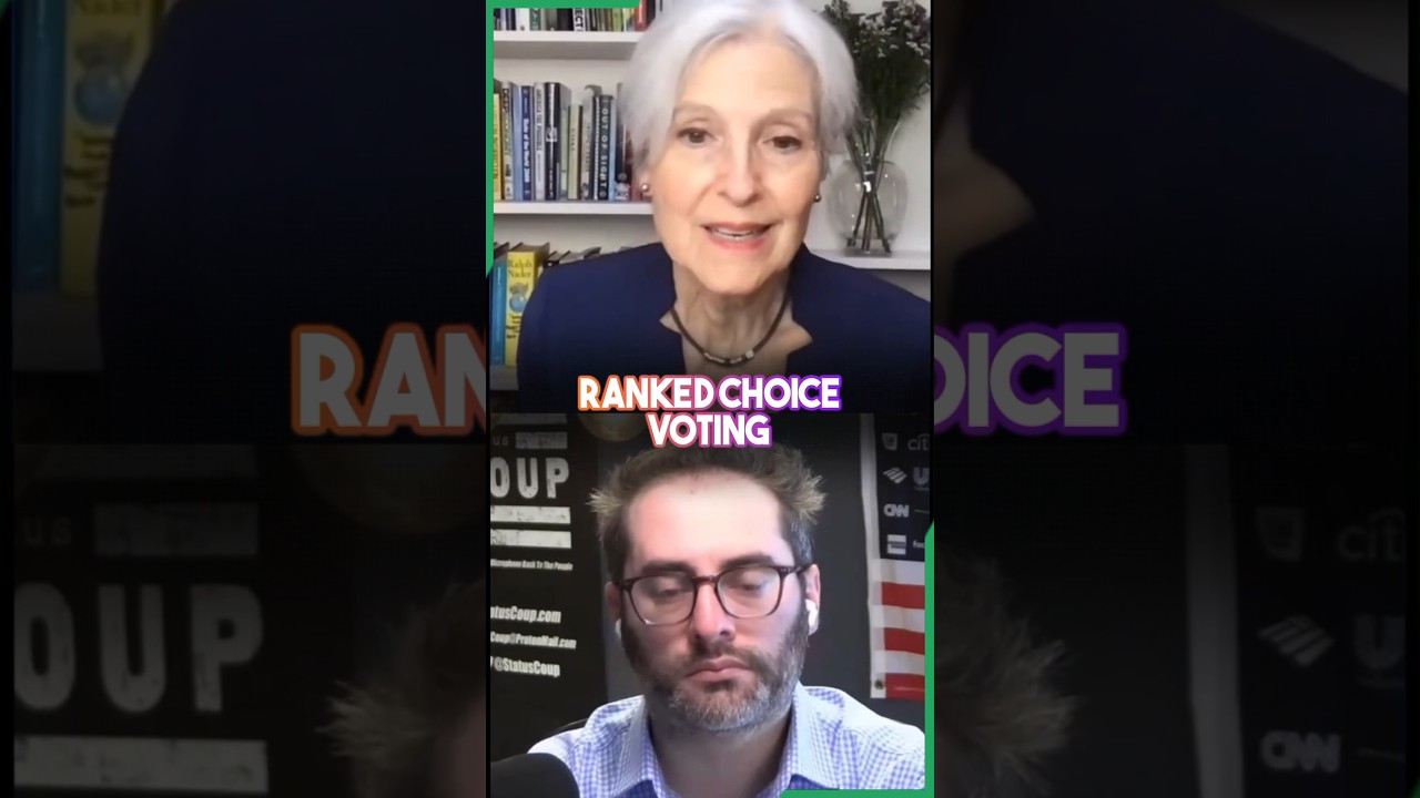 Ranked choice voting eliminates any possibility of a split election. 🗳️ #jillstein