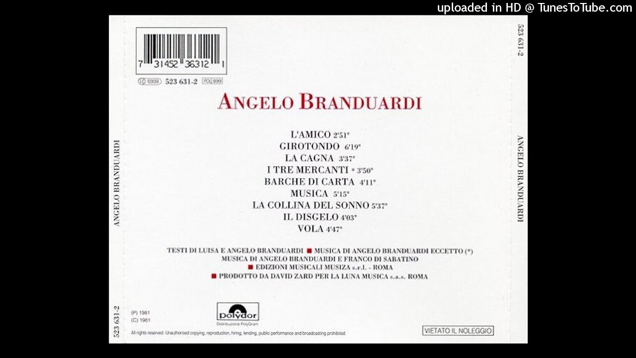 Angelo Branduardi - I tre mercanti