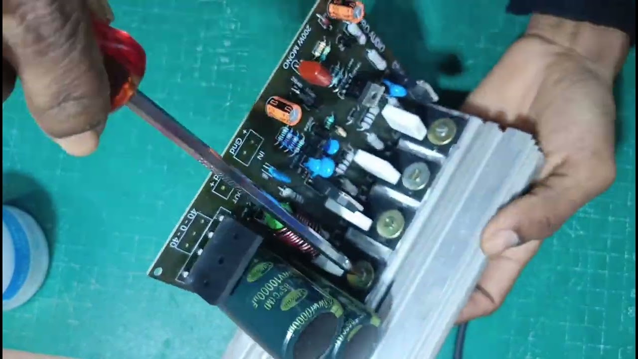 200W Audio Power Amplifier Complete Build | #200WAmplifier#AmplifierBuild#DIYAmplifier#diy 