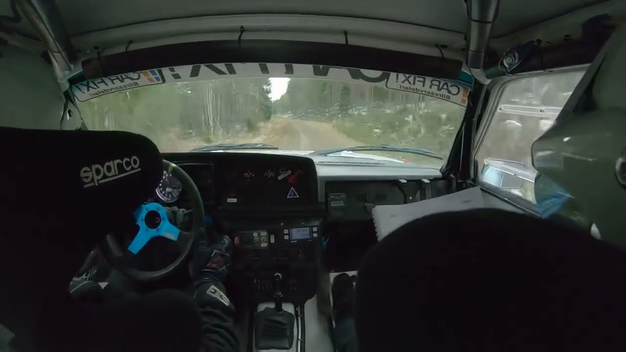 Rallytest Volvo 240 - Hugo Carlberg/William Israels