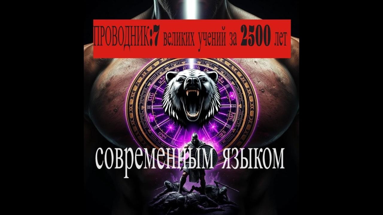 7 великих учений за 2500 лет в одной книге современным языком.АУДИОКНИГА АВТОРА КАНАЛА