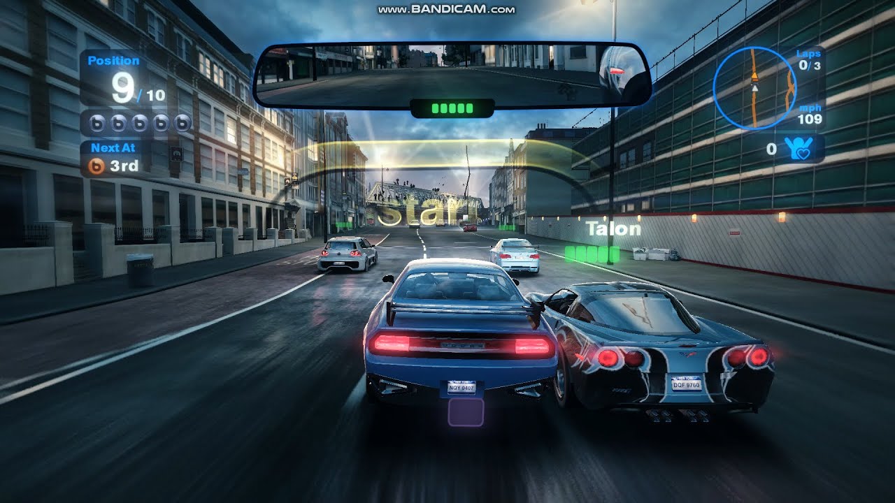 Corvette Vs Dodge Challenger - Class B Car Race