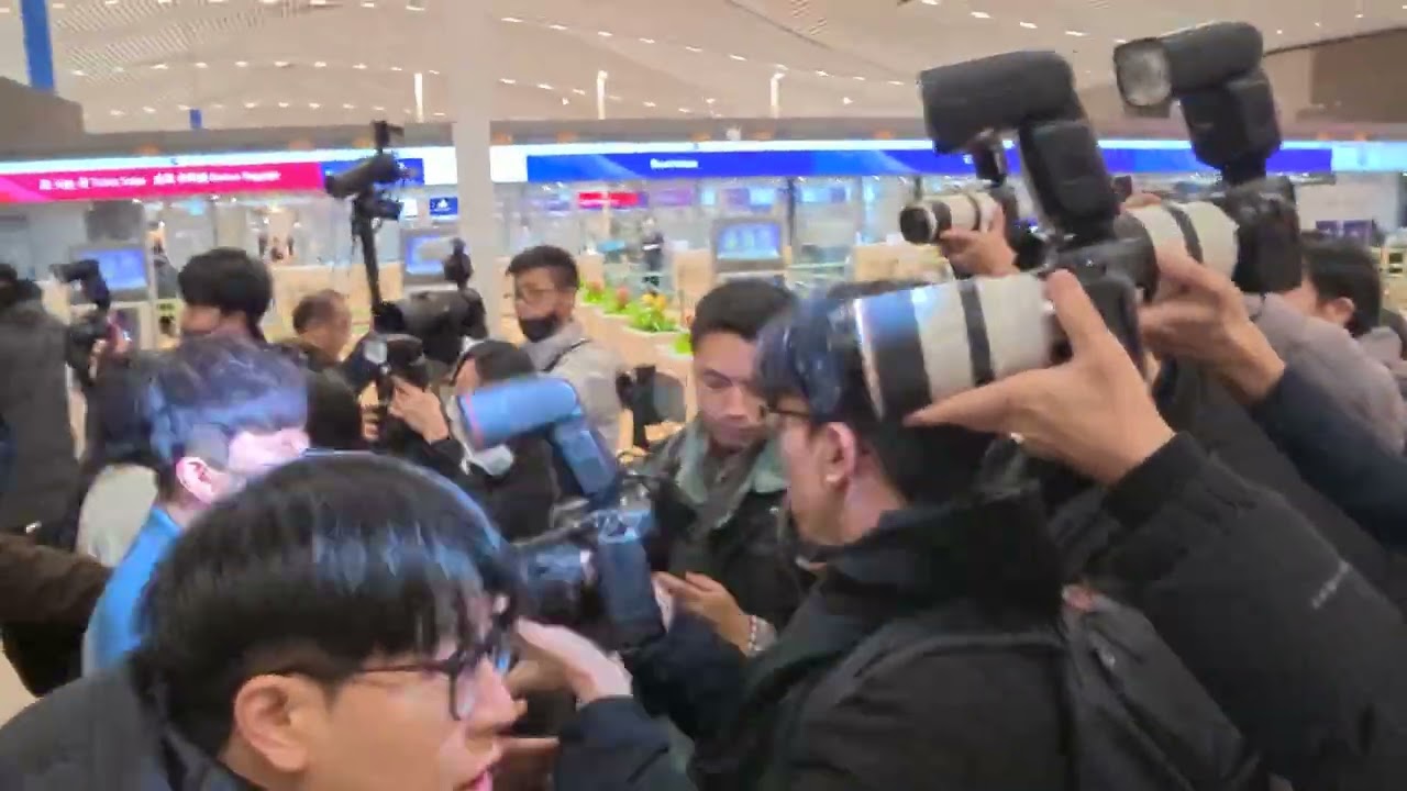 2026젼1월31일 제2여객터미널 엔믹스 출국하는중