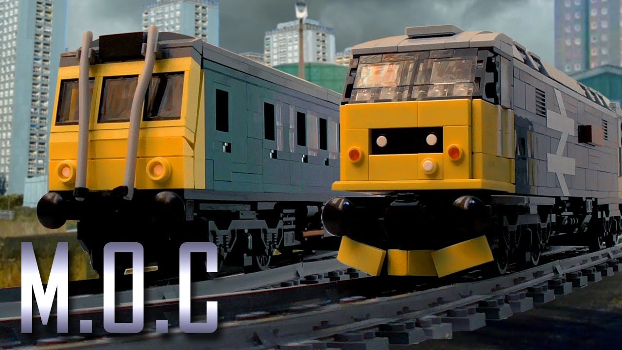 LEGO British Diesels! - (BR Classes 121 & 47) - MOC Showcase Video