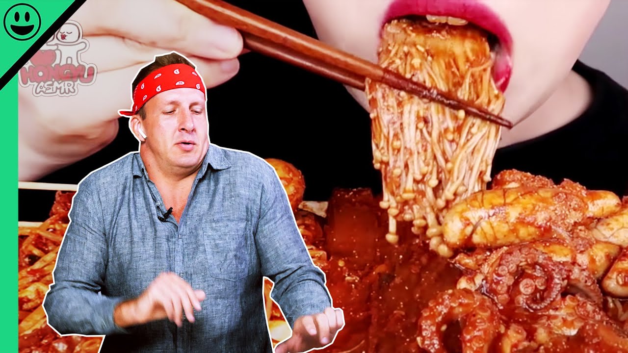 Food Expert Reacts To Viral Food YOUTUBE Videos!! I Wasn't Ready For This!