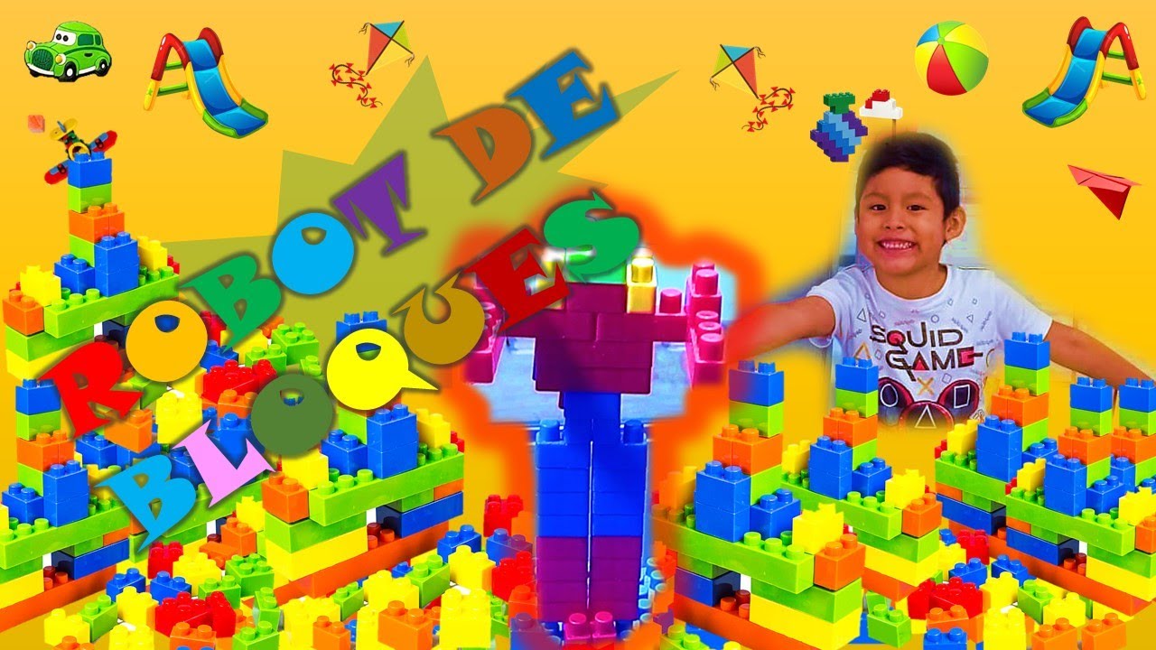 Como armar mi propio ROBOT DE BLOQUES DE PLAYGO