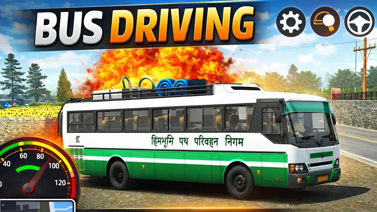 Indian Bus Simulator Ghat Road Lev 4 