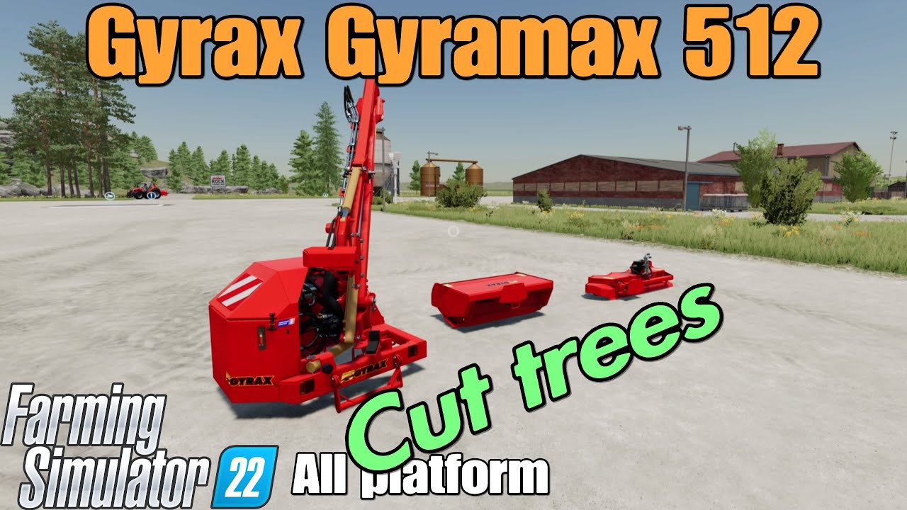 Gyrax Gyramax 512 / FS22 mod for all platforms