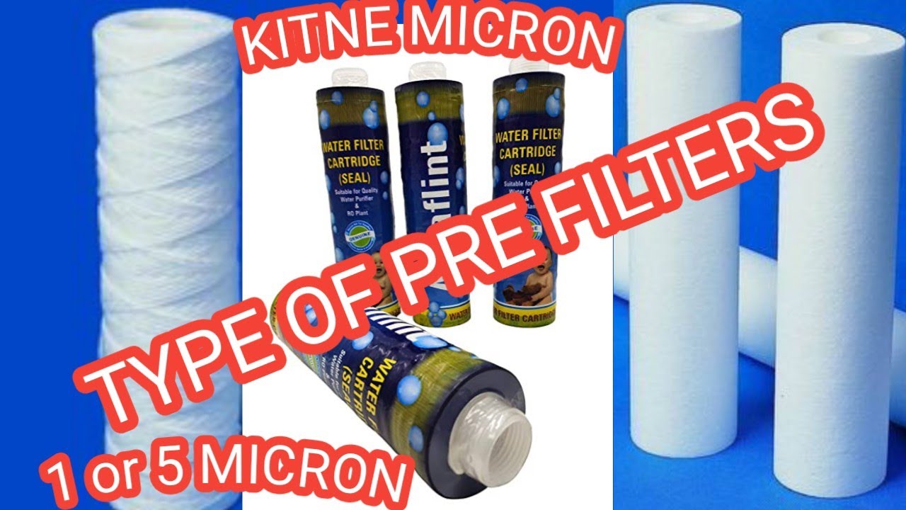 1 MICRON PP SPUN  THREAD FILTER OR MLT USE KREIN OR 5 MICRON FILTER. TYPE OF PP SPUN