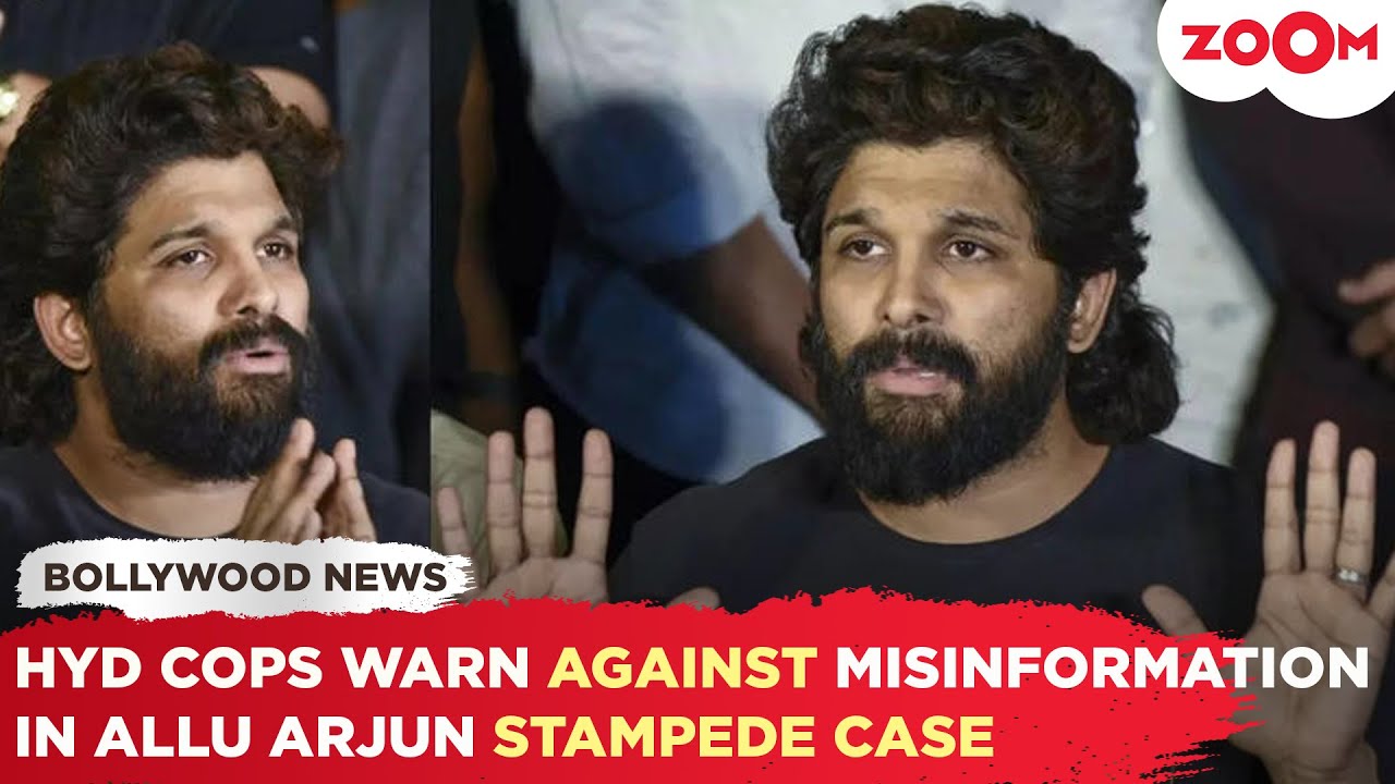 Hyderabad Police WARNS AGAINST spreading misinformation on Allu Arjun's Pushpa 2 stampede incident!