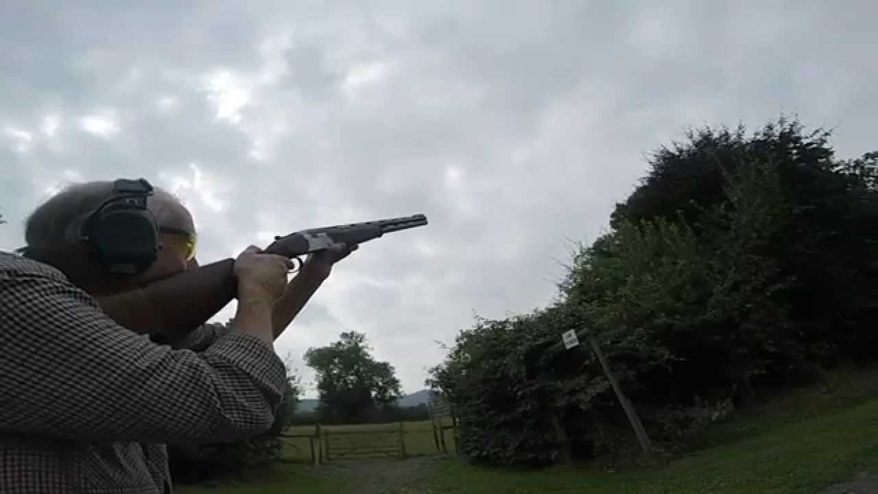 Low Tower - Crosser from Right filmed from behind shooter ( slowed down )