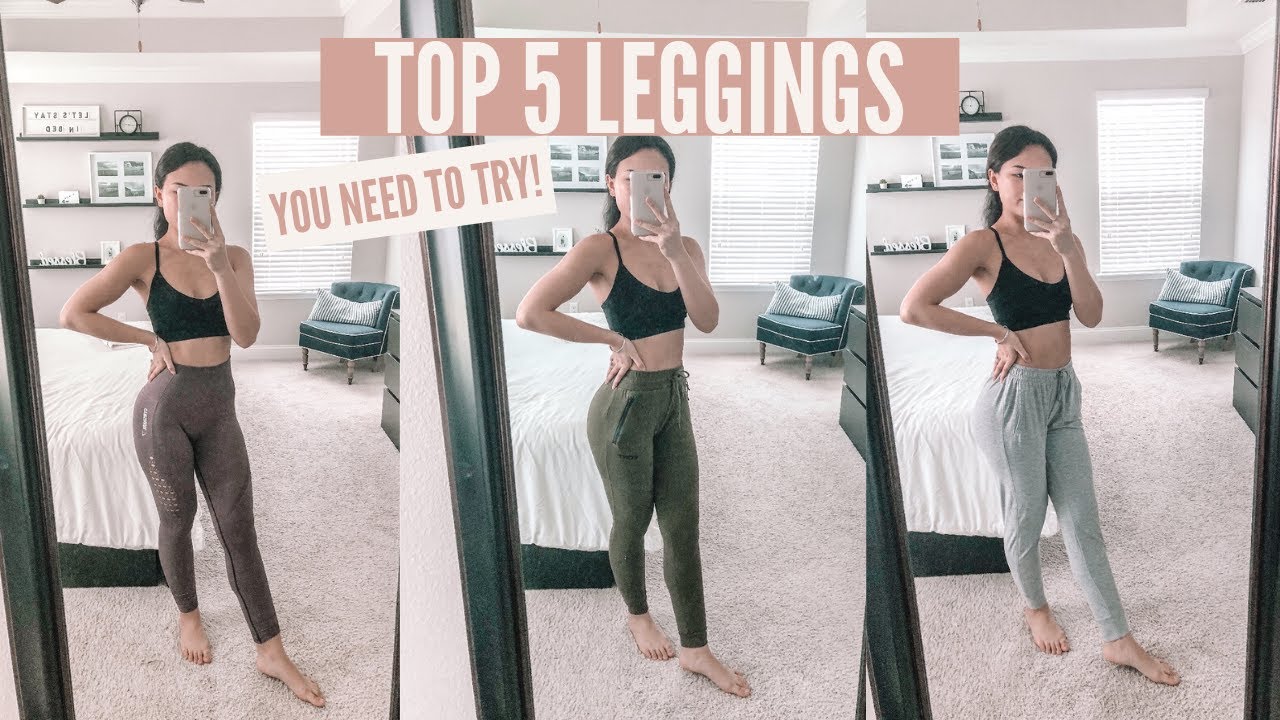 Top 5 Gym Leggings | try on haul!!