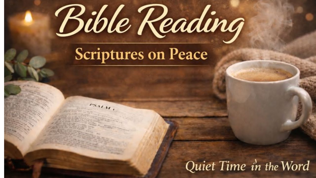 Scriptures on God’s Peace | Quiet Time in the Word | Audio Bible Reading 
