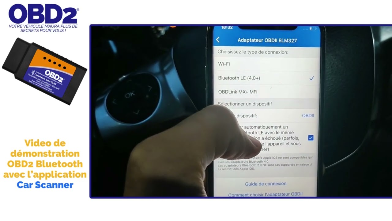 D&eacute;monstration Obd2 bluetooth - OBD2.fr