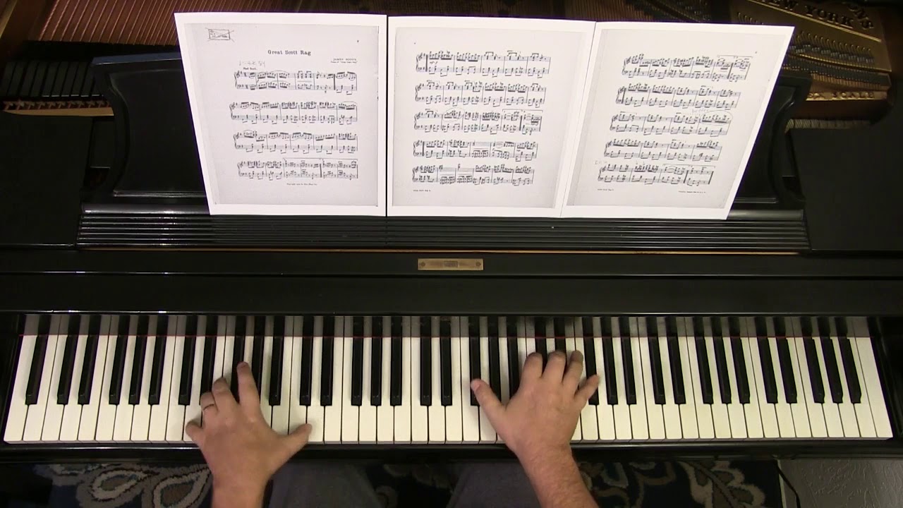 GREAT SCOTT RAG by James Scott | Cory Hall, pianist