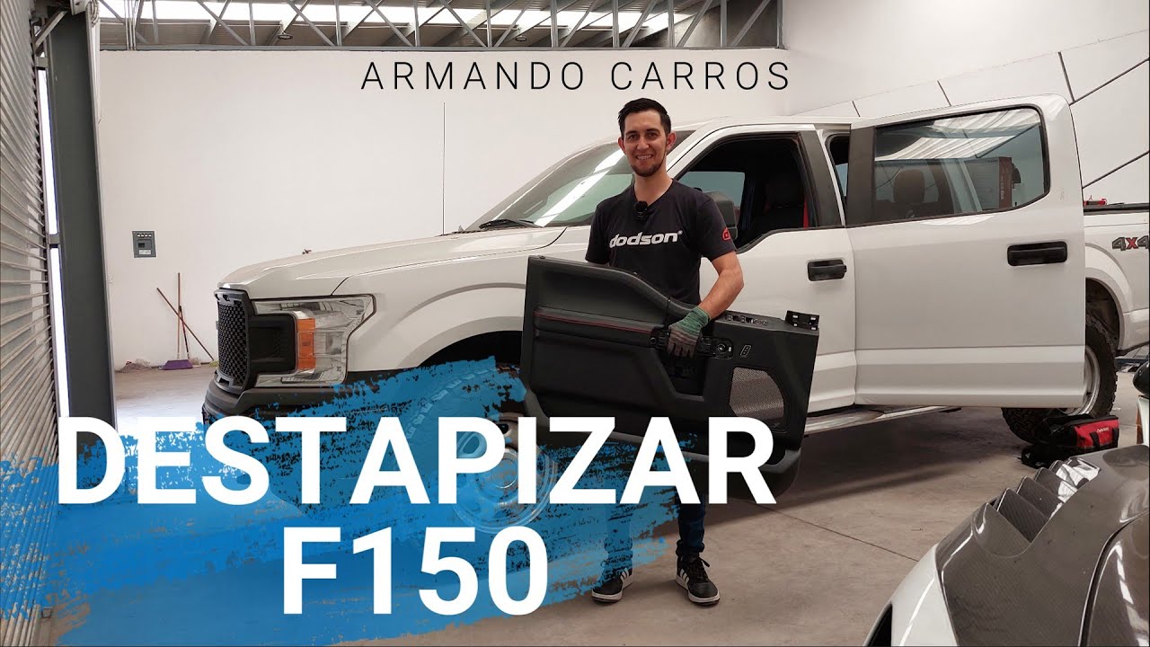 Como desarmar Panel de Puerta Ford F-150 2018 | Armando Carros