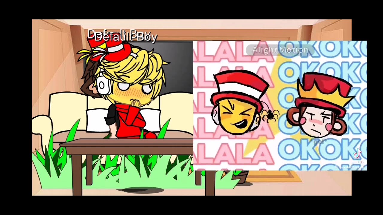 (Reacciones) sammy x jandel gacha life reaccion 💞💗