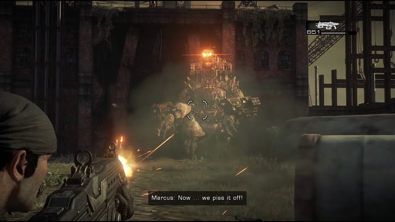 Gears of War: Reloaded Brumak Boss Battle Guide - How to Defeat
