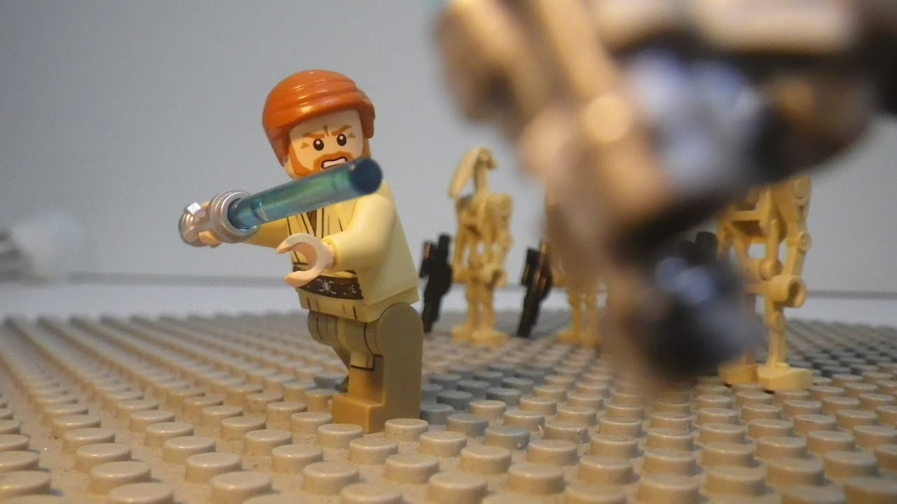 Lego Star Wars Obi-wan vs General Grievous