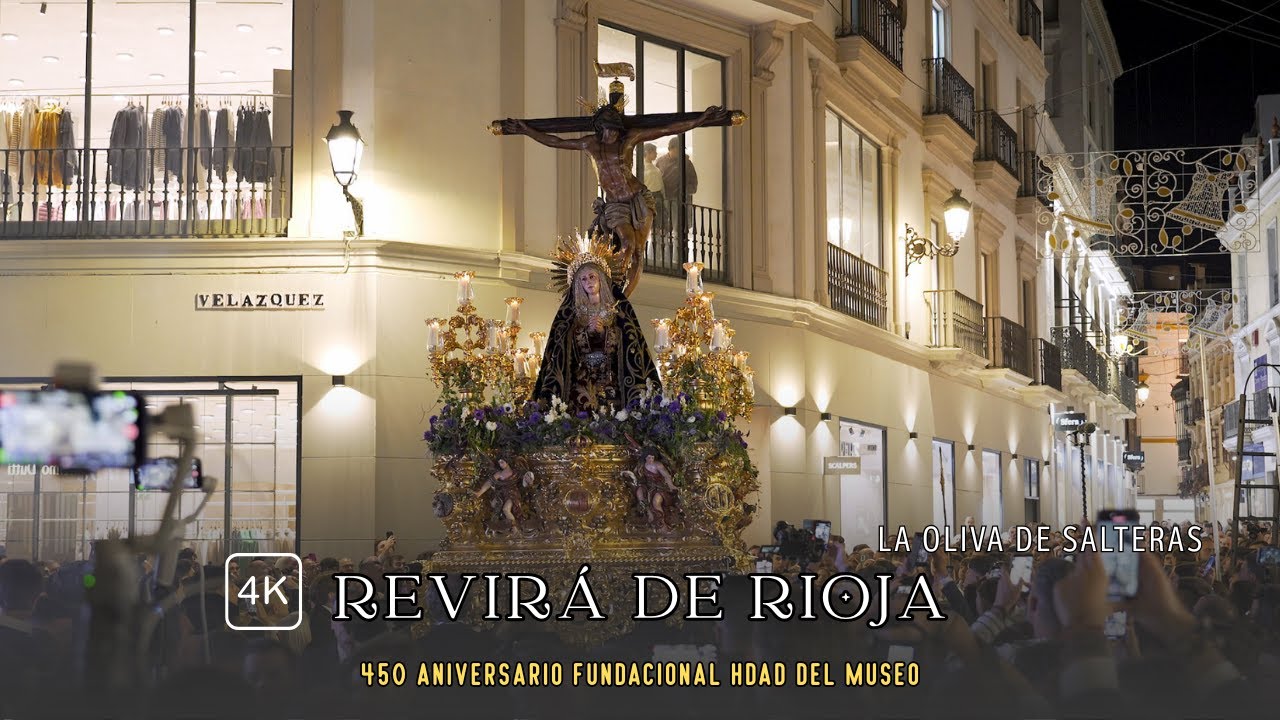4K | REVIRÁ CALLE RIOJA | HDAD DEL MUSEO | LA OLIVA DE SALTERAS | 450 ANIVERSARIO