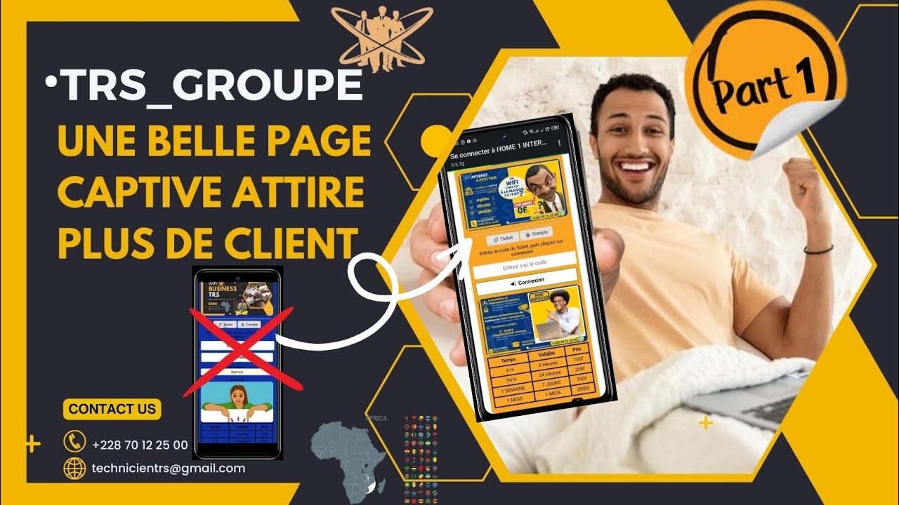 part1 VOICI COMMENT BIEN PERSONNALISER VOTRE PORTAIL CATIF MIKROTIK,Formation + Page captif GRATUITE