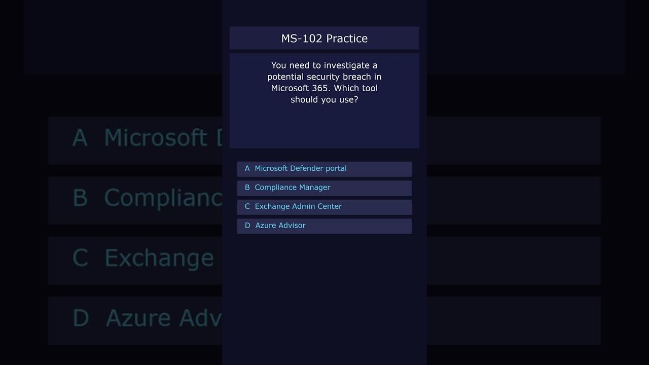MS-102: Threat Protection
