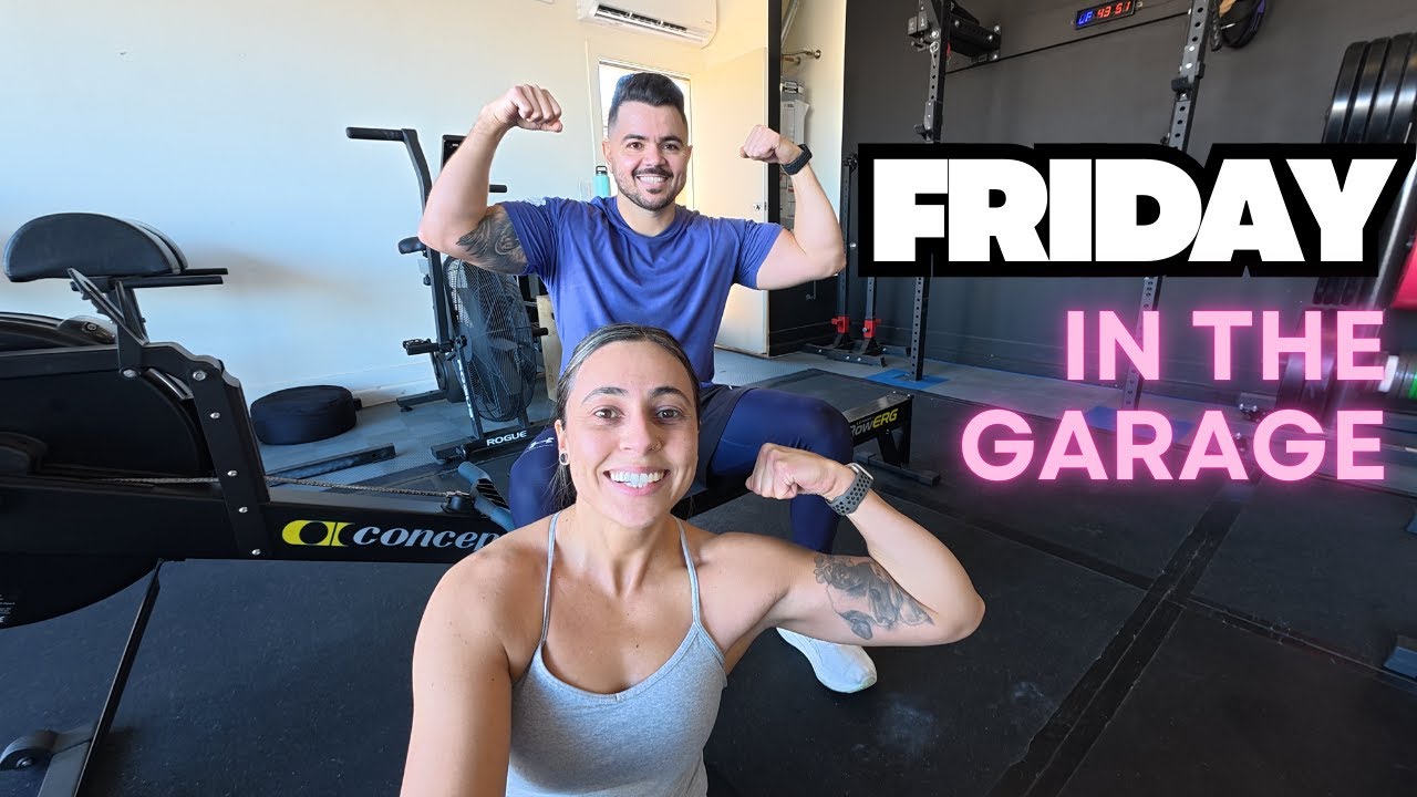 Friday Partner workout in the garage