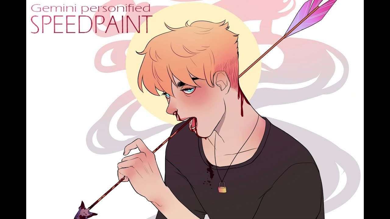 Spewing Arrows (Gemini interpretation) || Speedpaint