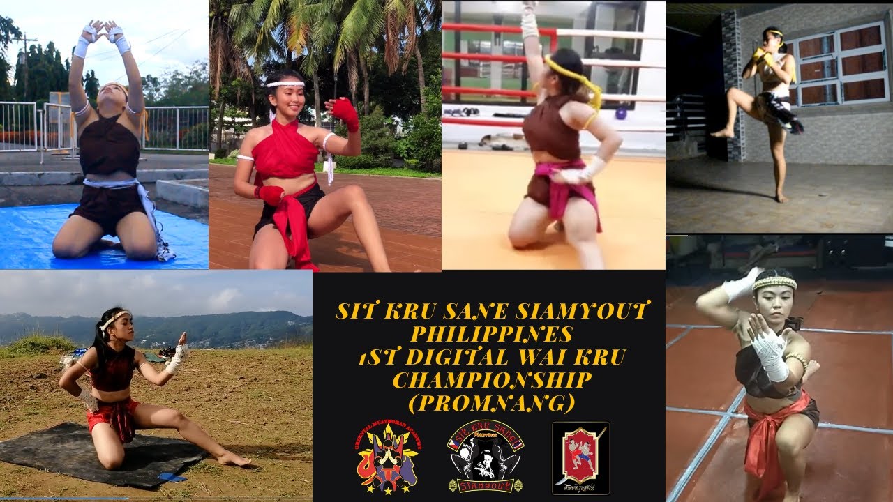 Sit Kru Sane Siamyout PH || Wai Kru Championship(Sitting style/Prom nang) - Senior Female Division