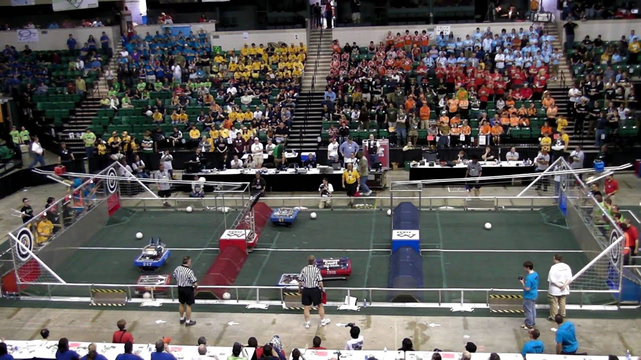 First Robotics Michigan State Championship Finals FRC Teams 217, 67, 2612 , vs 1918, 2834, 469