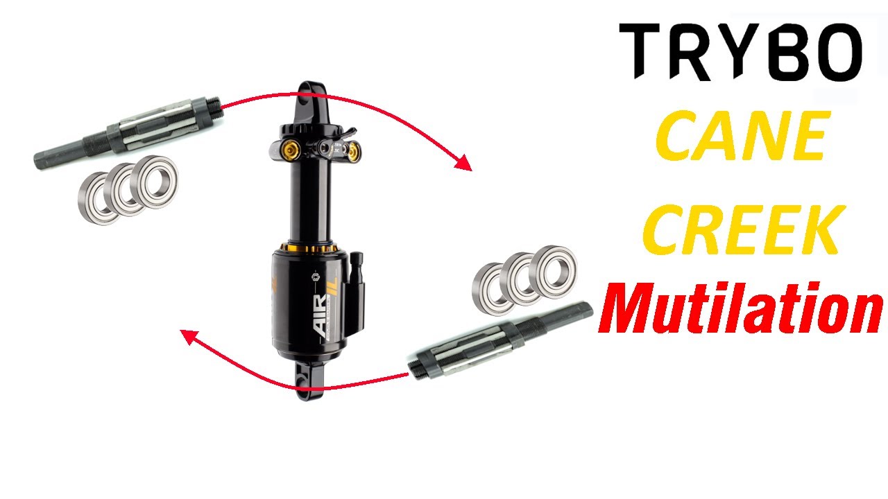 Wherein I mutilate a Cane Creek Shock