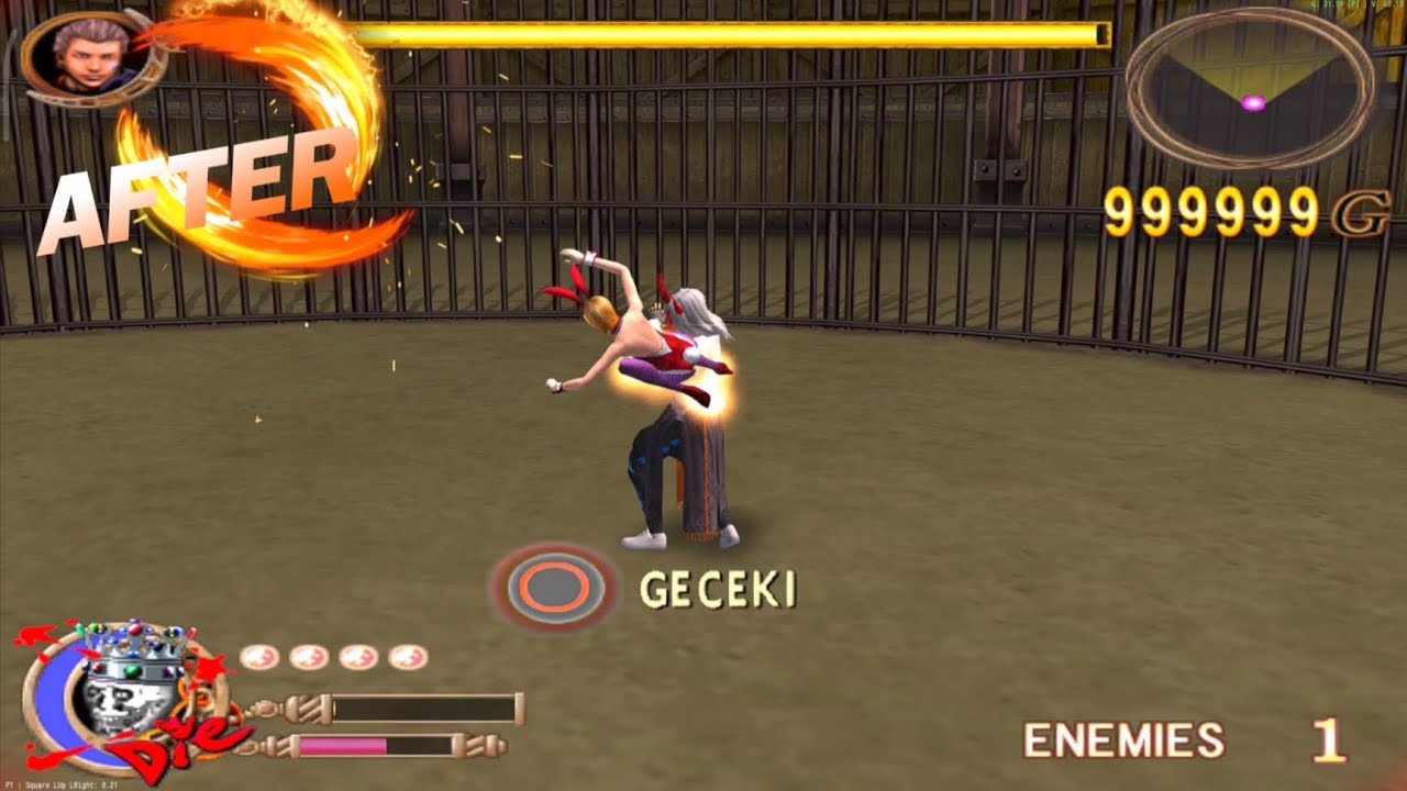 GOD HAND | NEW CAMERA DISABLE ZOOM WHEN GENE ATTACK USE TECHNIQUES