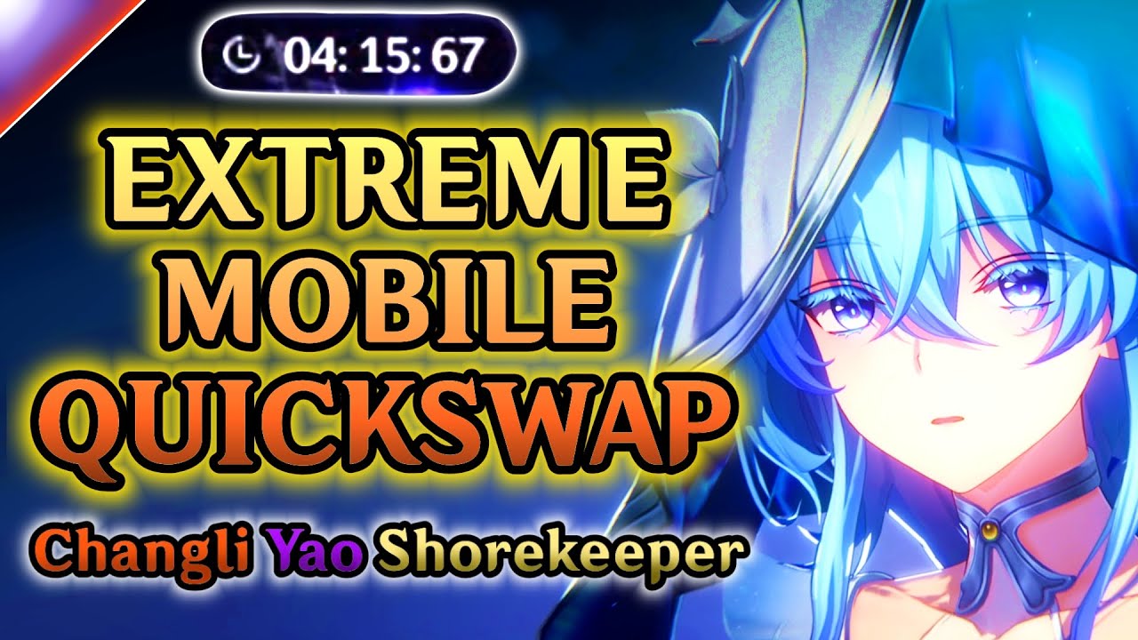 The CRAZIEST Mobile Quickswapping?! (Shorekeeper Quickswap + XLY & Changli) | Wuthering Waves ToA