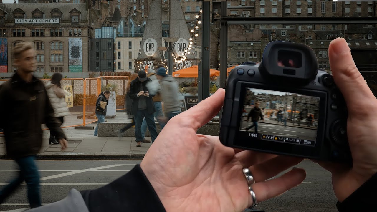 8 minutes of narrated Street Photography POV - Edinburgh