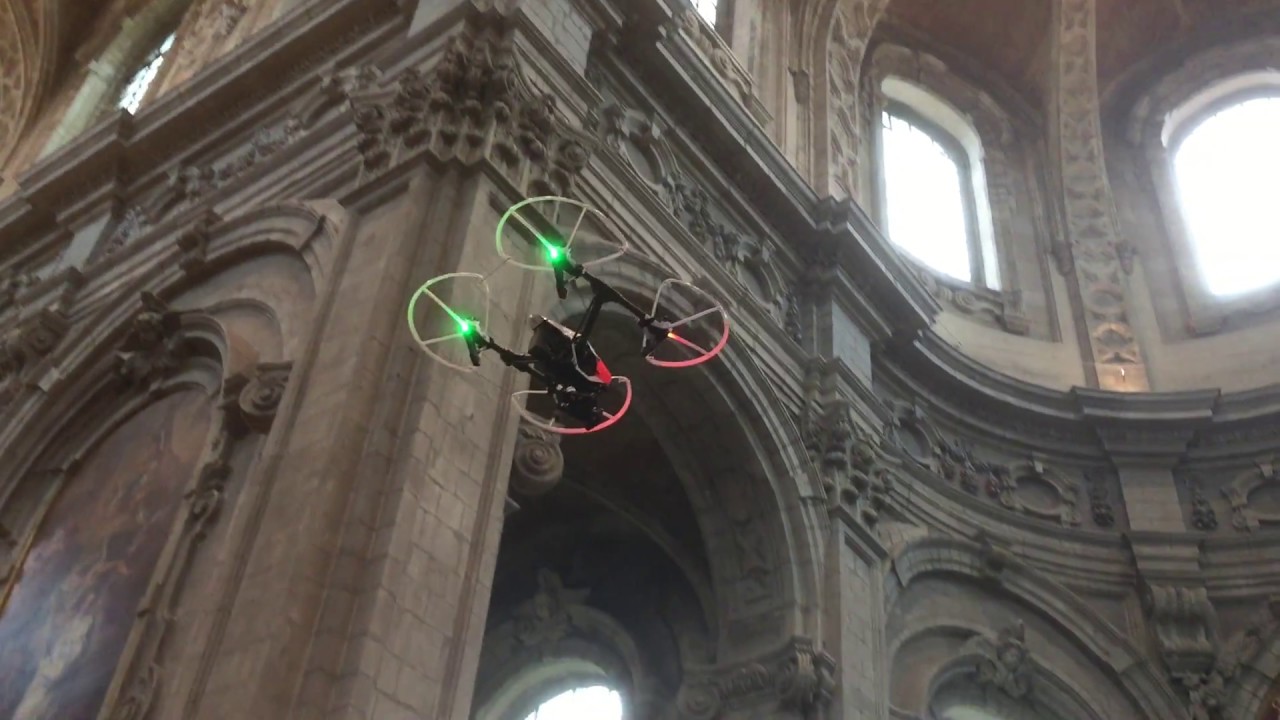 Drone in abdijkerk Grimbergen (making of)