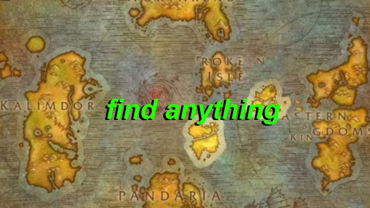 FINDING ANYTHING w/ TOMTOM | World of Warcraft