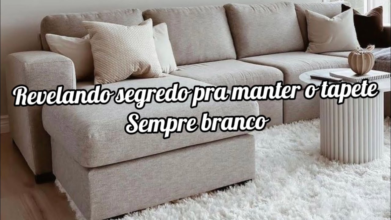Você precisa saber desse truque / tapete branco sempre