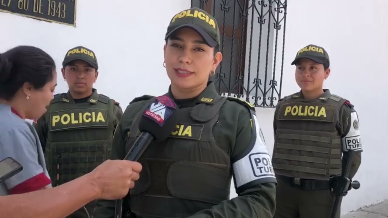 Policía Metropolitana de Popayán socializa la campaña Turismo Sano y en Paz