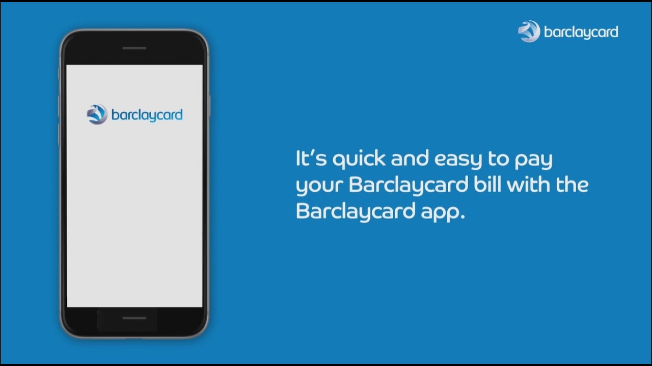 How to pay your Barclaycard bill in app