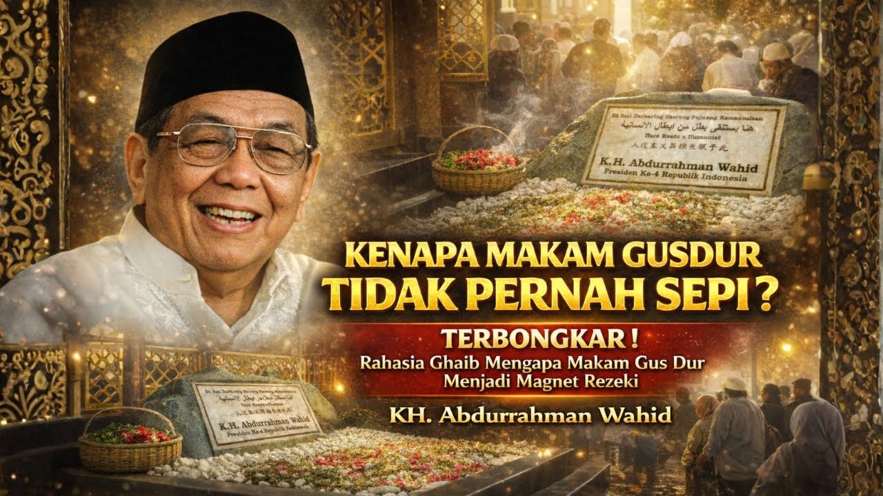 MERINDING‼️| KISAH NYATA DIBALIK KAROMAH MAKAM GUS DUR DI TEBUIRENG YANG JARANG DIKETAHUI‼️