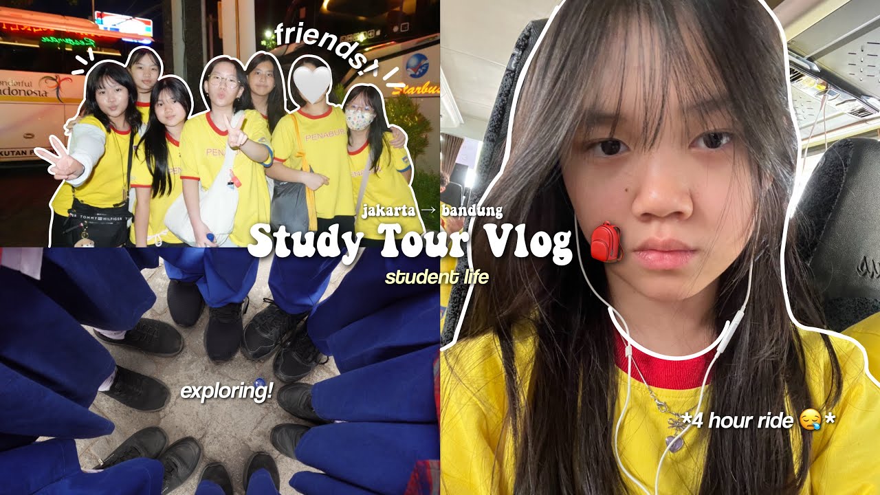 STUDY TOUR 🚌: visiting universities, exploring bandung, fun with friends, etc.