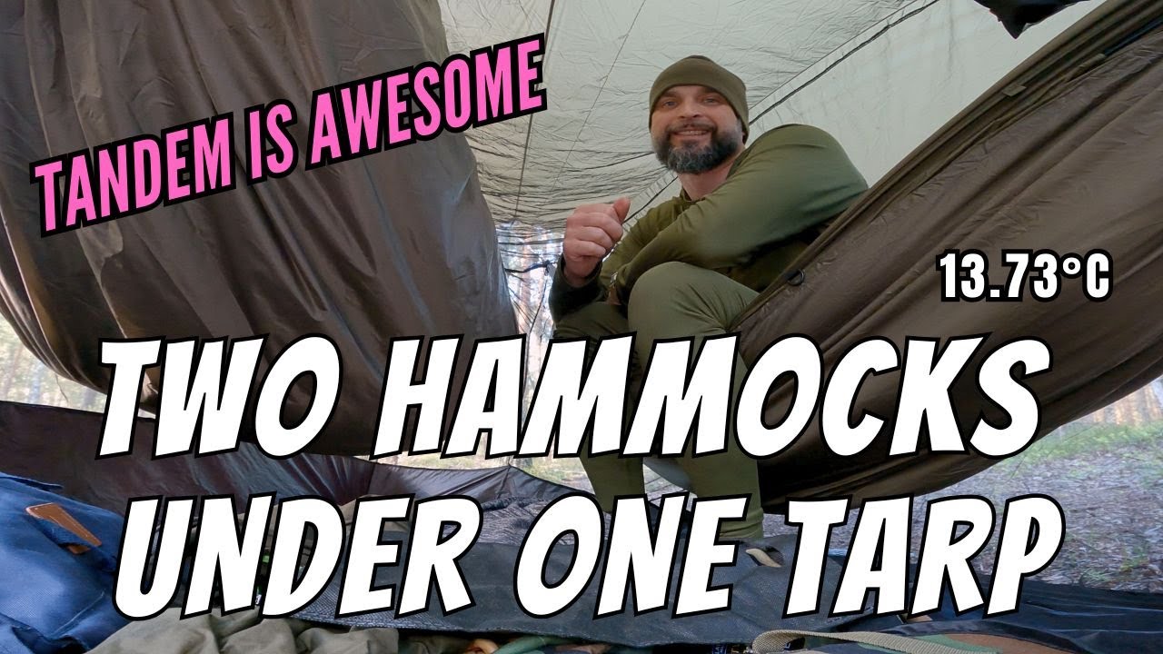 Making Memories: Spring Hammock Camping With My Girl | Two Hammocks Under One Tarp