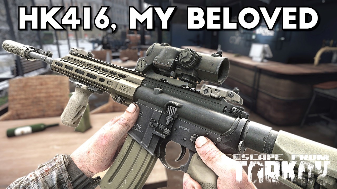 Я собрал самый стильный HK416 в Таркове | Побег из Таркова