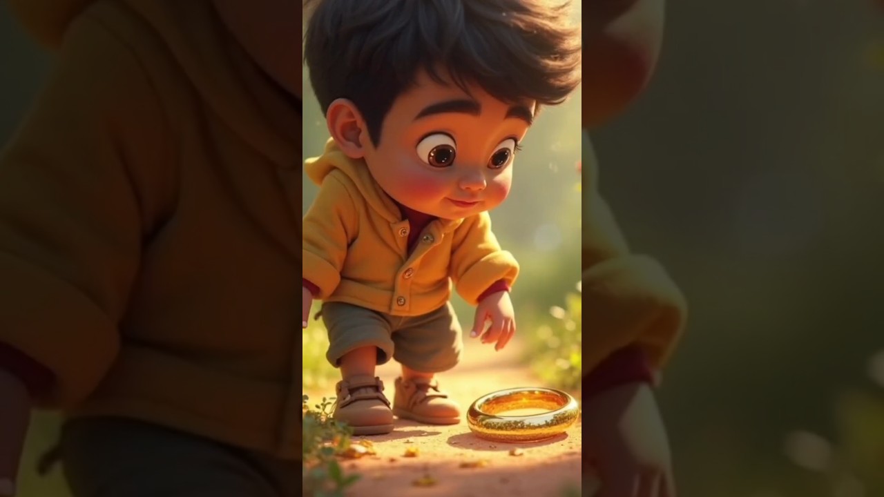 Little Ahmed finds a ring| Islamic Short Story#aicartoon #aianimation #aicartoonshortsislamicshort