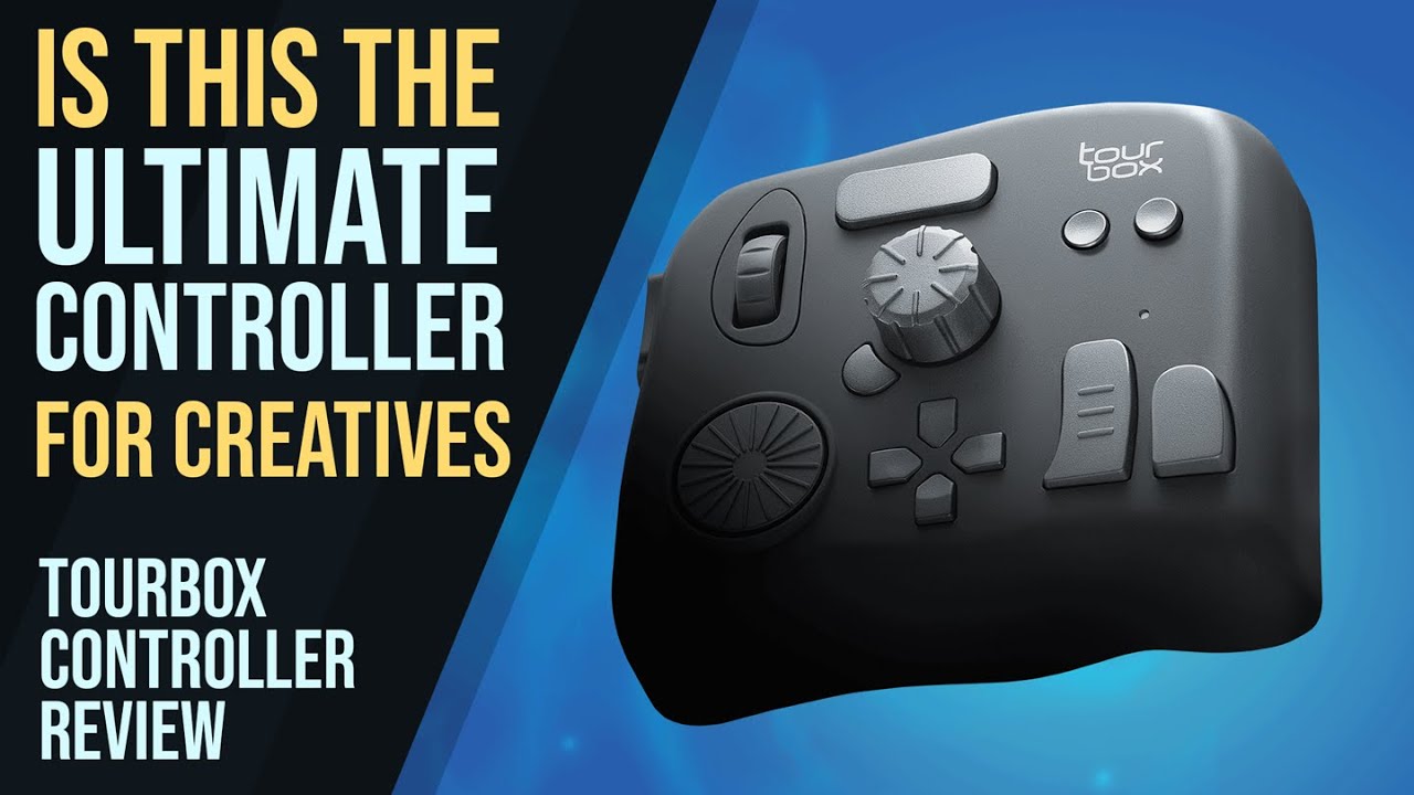 The Ultimate 3d controller? - Tourbox Review