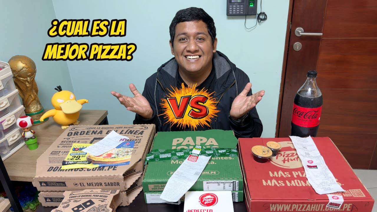 Domino’s vs Pizza Hut vs Papa John’s: ¿Cuál Tiene la Mejor Pizza? 🍕🔥 | ft. @Guía de bolsillo​