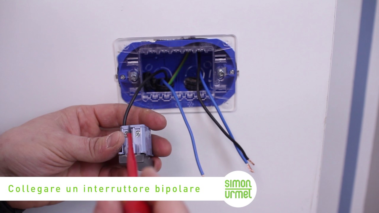 Come collegare un interruttore bipolare in casa